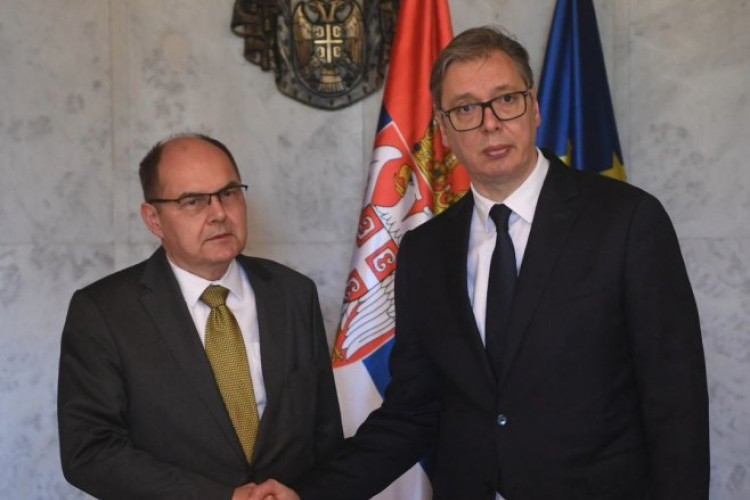 "AKCENAT NA RS" Vučić ugostio Šmita, evo o čemu su razgovarali