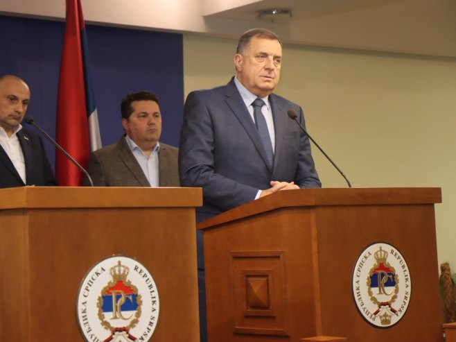 DODIK NAKON SASTANKA "Parlament Srpske će usvojiti izvještaj Međunarodne komisije o Srebrenici"
