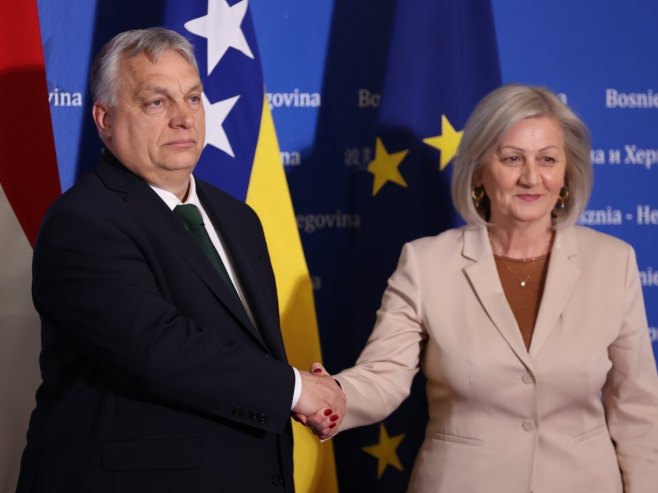 ORBAN STIGAO U BiH Premijer Mađarske u Sarajevu sa Borjanom Krišto