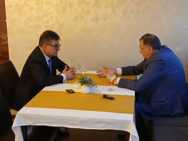 DODIK SA LAJČAKOM U MOSTARU Razgovarali o aktuelnim političkim pitanjima
