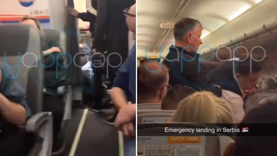 POJAVIO SE I SNIMAK Tuča na letu za Tursku: Policija morala reagovati, avion prinudno sletio u Beograd