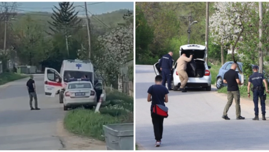 (VIDEO) DRAMA ISPRED KUĆE DANKINOG UBICE Hitna pomoć i dvije ekipe inspektora na licu mjesta