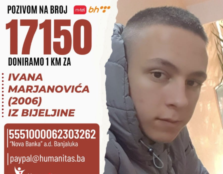 (FOTO) BORBA OD ROĐENJA Ivan iz Bijeljine treba pomoć humanih ljudi
