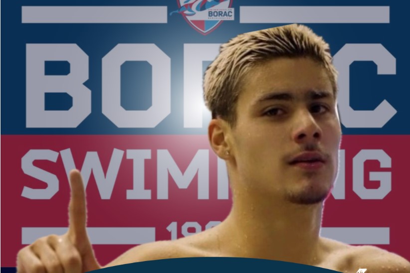 NAJBOLJI PLIVAČ BiH Jovan Lekić pojačao Plivački klub ''Borac'' Banja Luka