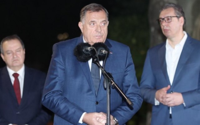 DODIK NAKON SASTANKA U BEOGRADU Veliki narodni miting protiv svega što se pokreće mimo procedura