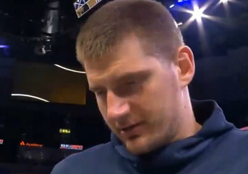 (VIDEO) NIJE MU BILO LAKO! Jokić u šoku: Gledao katastrofu Denvera