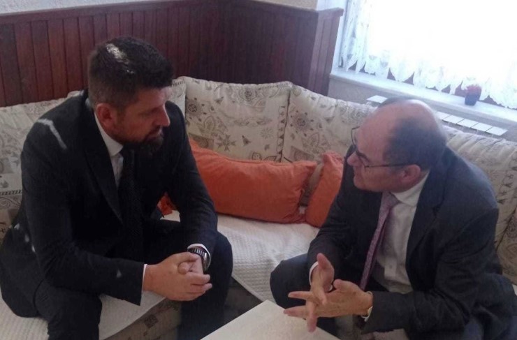 "NEMA ALTERNATIVE KONSTRUKTIVNOJ SARADNJI U BiH" Šmit razgovarao sa Durakovićem u Kozarcu