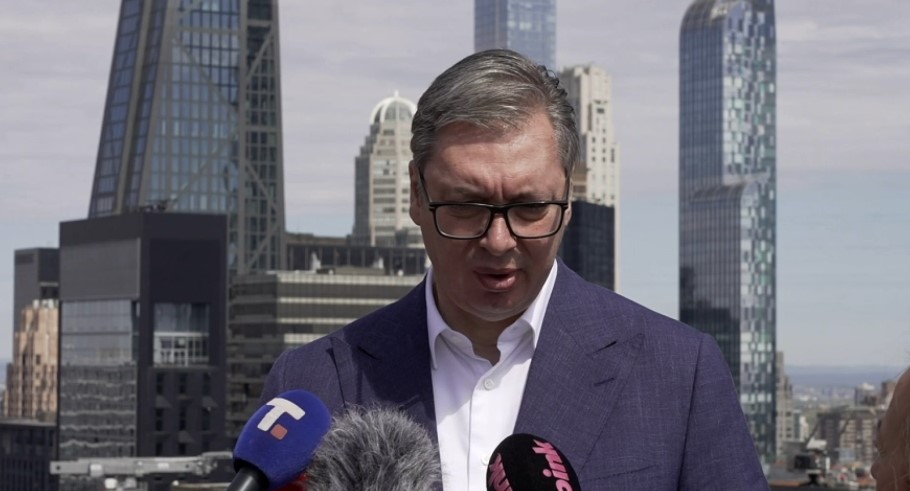 "OVO NEMA VEZE SA PRAVDOM I MEĐUNARODNIM PRAVOM" Vučić u Njujorku: Naše je da se borimo uzdignute glave i čuvamo sopstvene interese