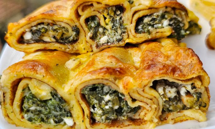PALAČINKE SA ŠPINATOM ZAPEČENE U RERNI Još jedan recept koji će vas oduševiti