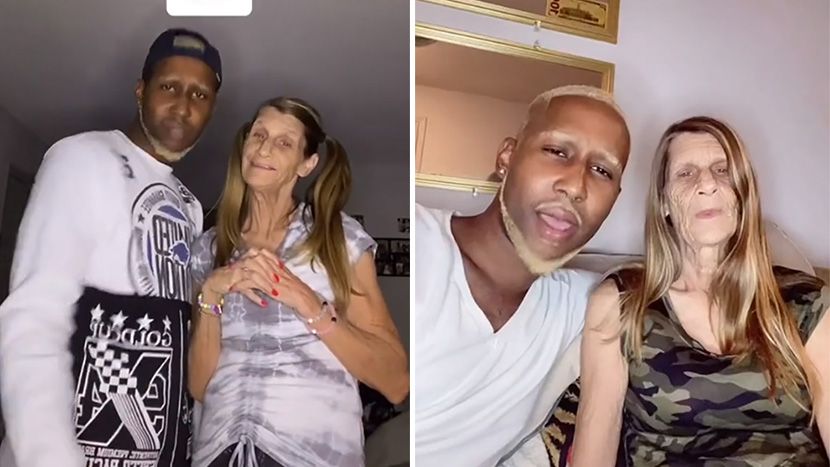 (VIDEO) NJEN MUŠKARAC JE 37 GODINA MLAĐI OD NJE Iako mora da skida i zube kada jede, on je ipak voli