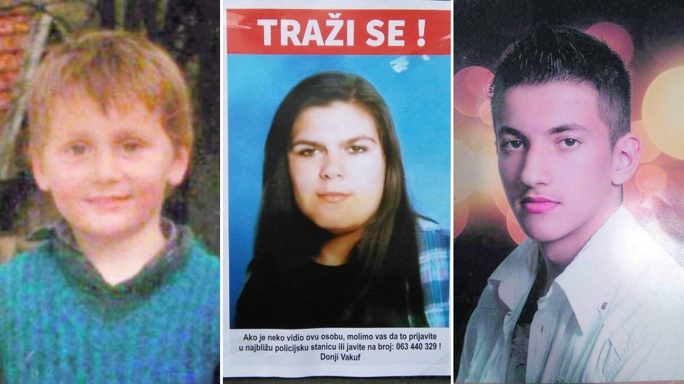 DJECA ZA KOJOM SE TRAGA U BiH Godinama nepoznata sudbina sedmoro maloljetnika