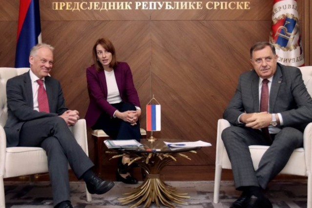 DODIK NAKON SASTANKA SA KOPMANOM: Srpska želi da bude vidljiva na evropskom putu
