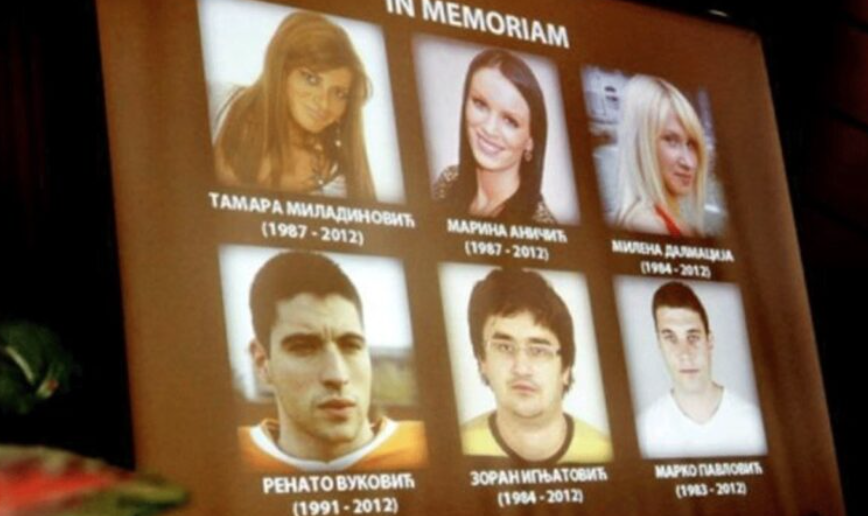 "TAKVA BOL NE MOŽE DA SE ZALIJEČI" Godišnjica tragedije u noćnom klubu u Novom Sadu: U požaru život izgubilo šest mladih osoba