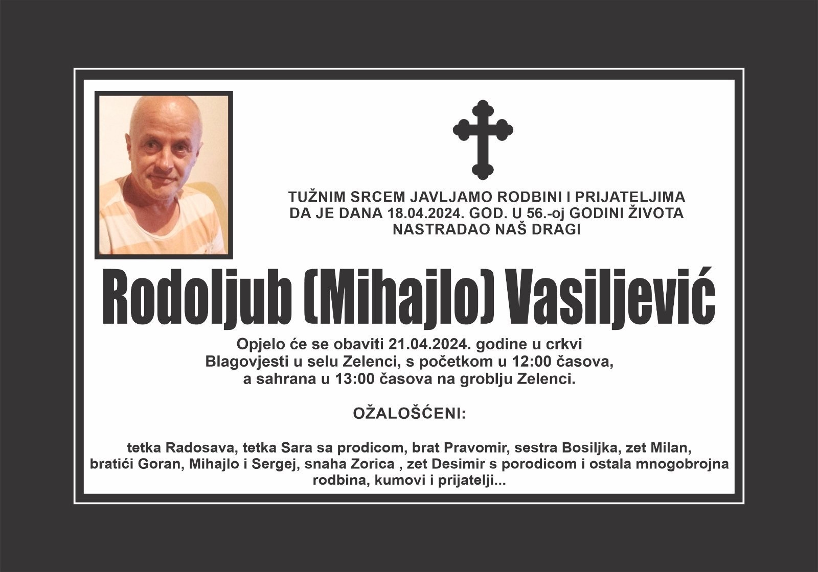 MJEŠTANI MANJAČE U ŠOKU, OPLAKUJU KOMŠIJU Pale svijeće na mjestu gdje je ubijen Rodoljub Vasiljević "Bio je dobar čovjek"