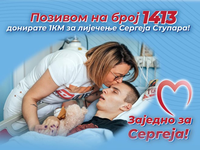 NADA SE NALAZI U MOSKVI! Slika sa snažnom porukom na licitaciji za Sergejevo liječenje: Simbolika umjetničkog djela raznježila sve