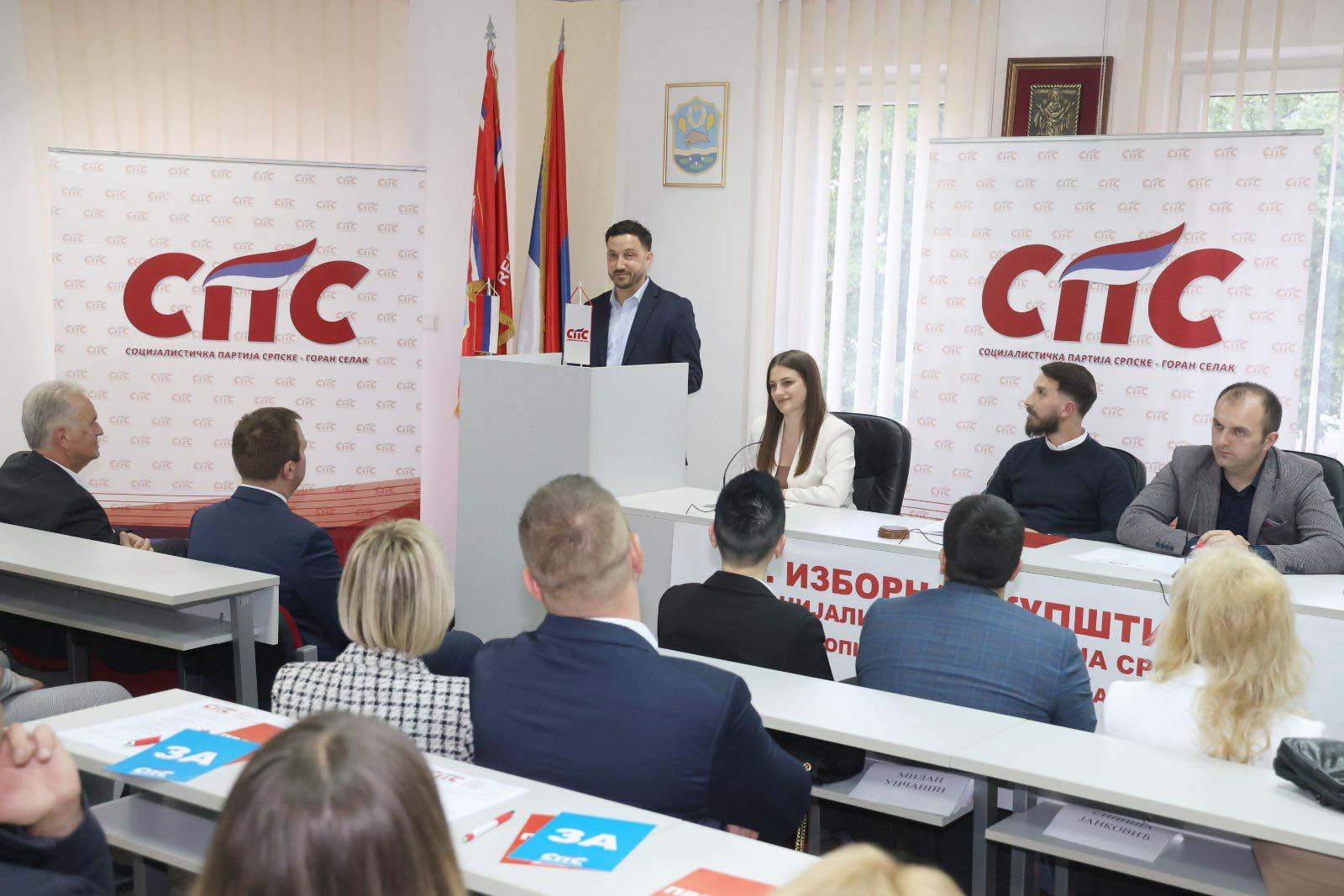 (FOTO) Siniša Jejinić novi predsjednik OO SPS Srbac