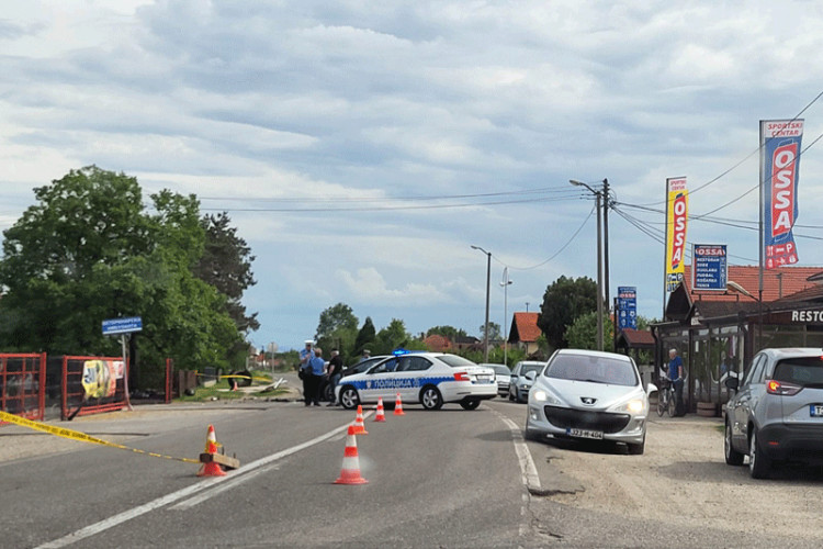 SAOBRAĆAJKA KOD BIJELJINE Sudarili se automobil i motocikl