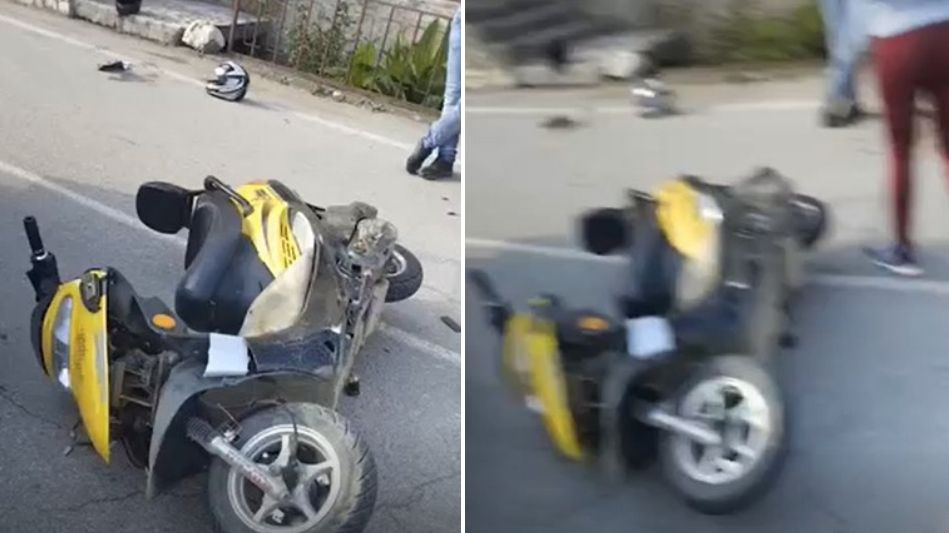SAOBRAĆAJNA NESREĆA U KLADNJU Oboren motociklista, policija na licu mjesta