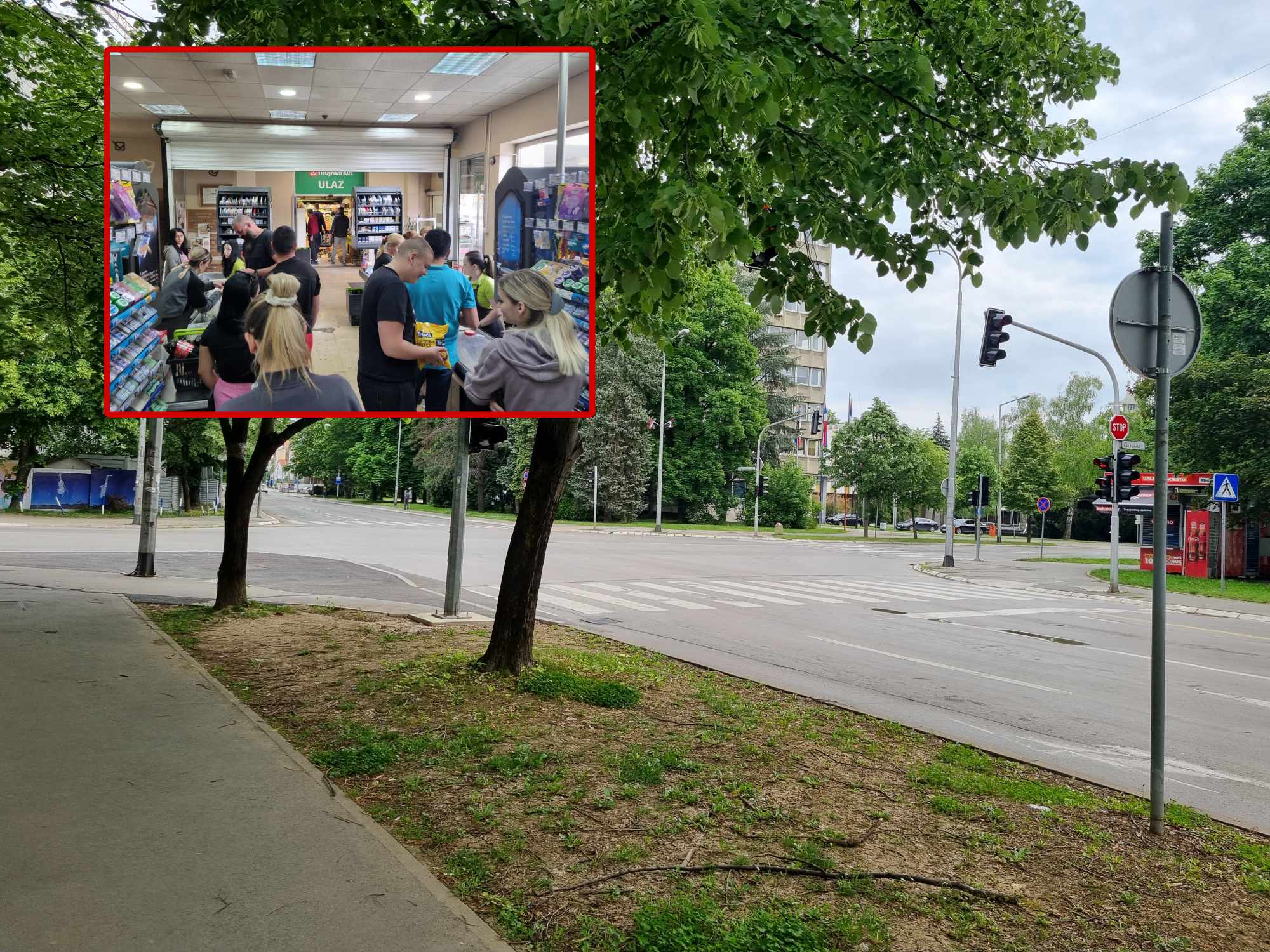 (FOTO) MARKETI PUNI, ULICE PRAZNE Banjaluka za 1. maj u nesvakidašnjem izdanju, kiša poremetila planove građanima