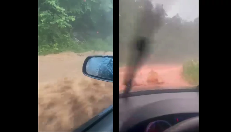(VIDEO) NEVRIJEME NAPRAVILO HAOS U SRBIJI Dramatični snimci iz Užica, dvije žene i dijete (2) spaseni iz poplave