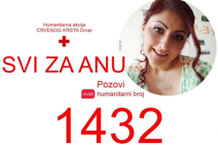 DRVARČANI POKAZALI HUMANOST Za liječenje Ane Gloginje prikupljeno oko 3.700 KM