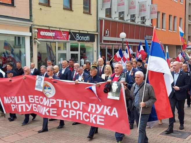 DAN POBJEDE NAD FAŠIZMOM Na maršu "Besmrtnog puka" u Banjaluci očekuje se oko 5.000 učesnika