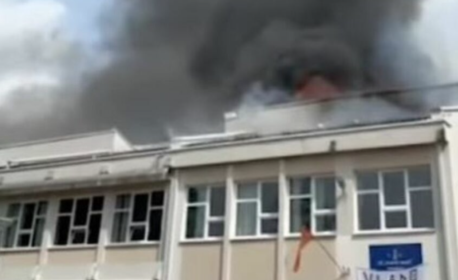 (VIDEO) ĐACI PANIČNO BJEŽALI Direktorka škole koju su zapalili mali maturanti otkrila detalje o požaru