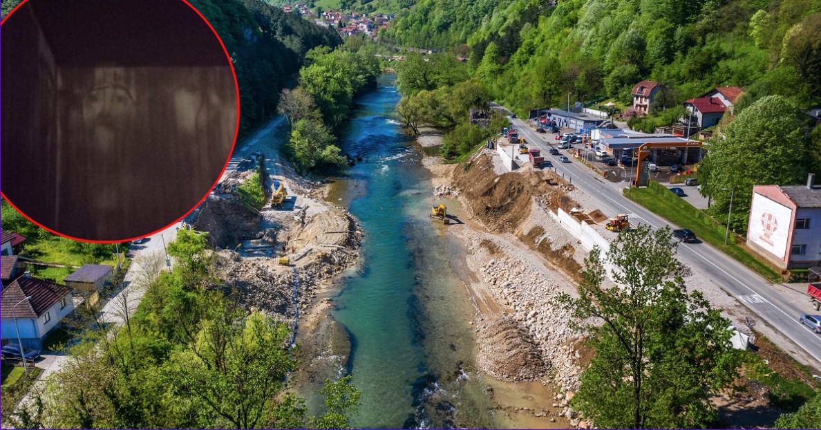 (FOTO) ŠOKANTAN PRIZOR U BANJALUCI Šta kriju misteriozne fotografije iz Srpskih Toplica, ambijent ledi krv u žilama: Na zidu uočeni obrisi monaha?