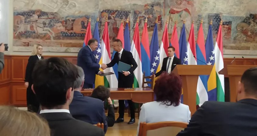 DODIK U POSJETI Stav Mađarske jasan - neće glasati za rezoluciju o Srebrenici!
