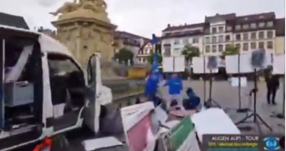 UZNЕMIRUJUĆI VIDЕO Terorista zabio policajcu nož u vrat, a onda se čuo pucanj!