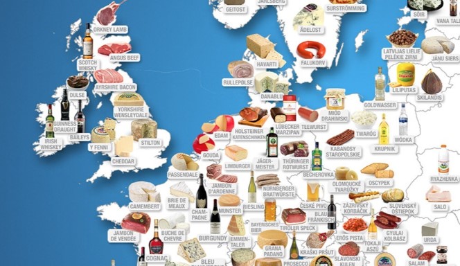 OVO SU NAJBOLJE NAMIRNICE U ZEMLJAMA EVROPE! Objavljena mapa, pogledajte koje predstavljaju BiH