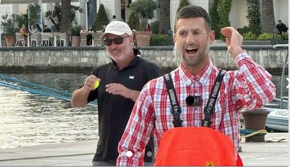 (FOTO/VIDEO) ĐOKOVIĆ NAPRAVIO HAOS U CRNOJ GORI Pojavio se u nesvakidašnjem izdanju i sve iznenadio