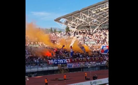 (VIDEO) "KIŠA PADA, SRBIJA PROPADA" Torcida vrijeđala Srbe na Vaskrs