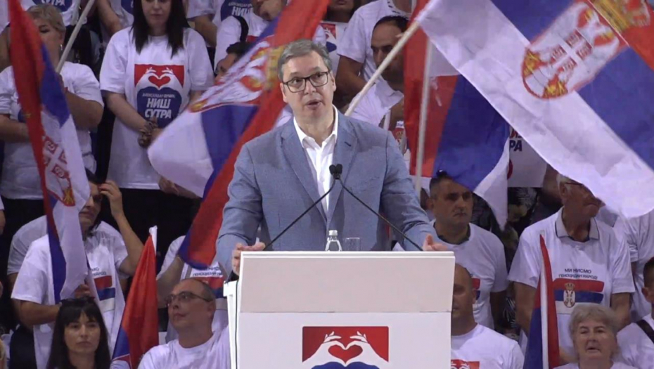 JASNA PORUKA PREDSJEDNIKA SRBIJE Vučić: Nećemo dozvoliti da se vratimo u prošlost