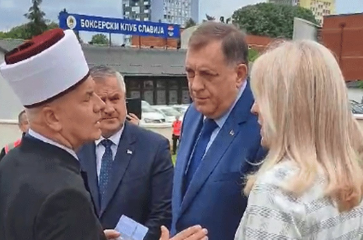 "NEKA BUDE SA SREĆOM" Na otvaranje Arnaudije stigli Dodik, Cvijanovićeva, Višković i Stanivuković