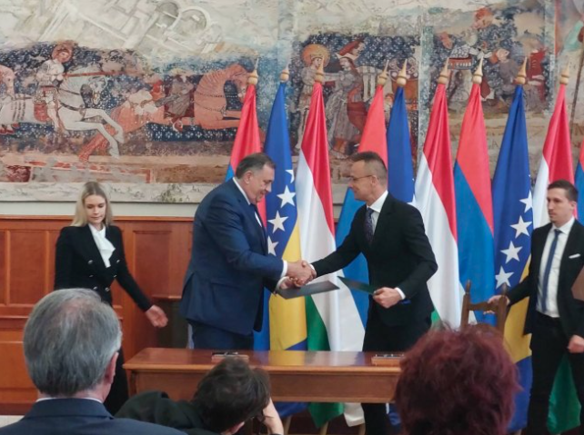 DODIK U MAĐARSKOJ SA SIJARTOM I ORBANOM Razgovarali i o Srebrenici: Potpisan memorandum o razmjenjivanju u oblasti zdravstva