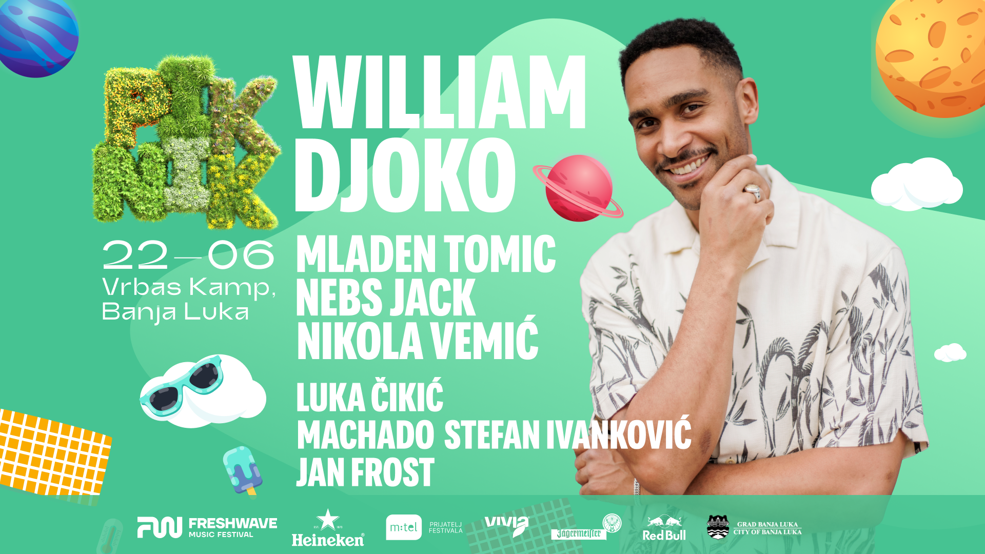 Freshwave 2024: William Djoko dolazi na PIKNIK!