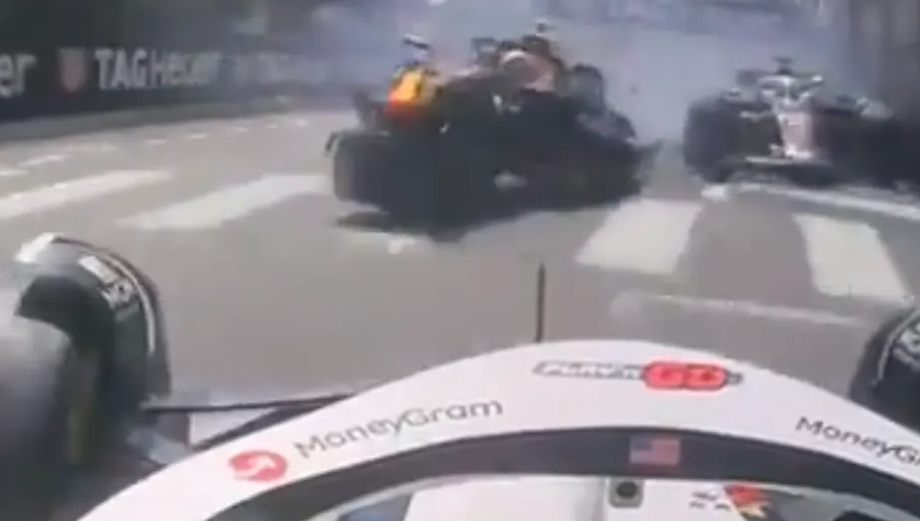 (VIDEO) DRAMA U PRVOM KRUGU Jeziv sudar u trci Formule 1 u Monaku