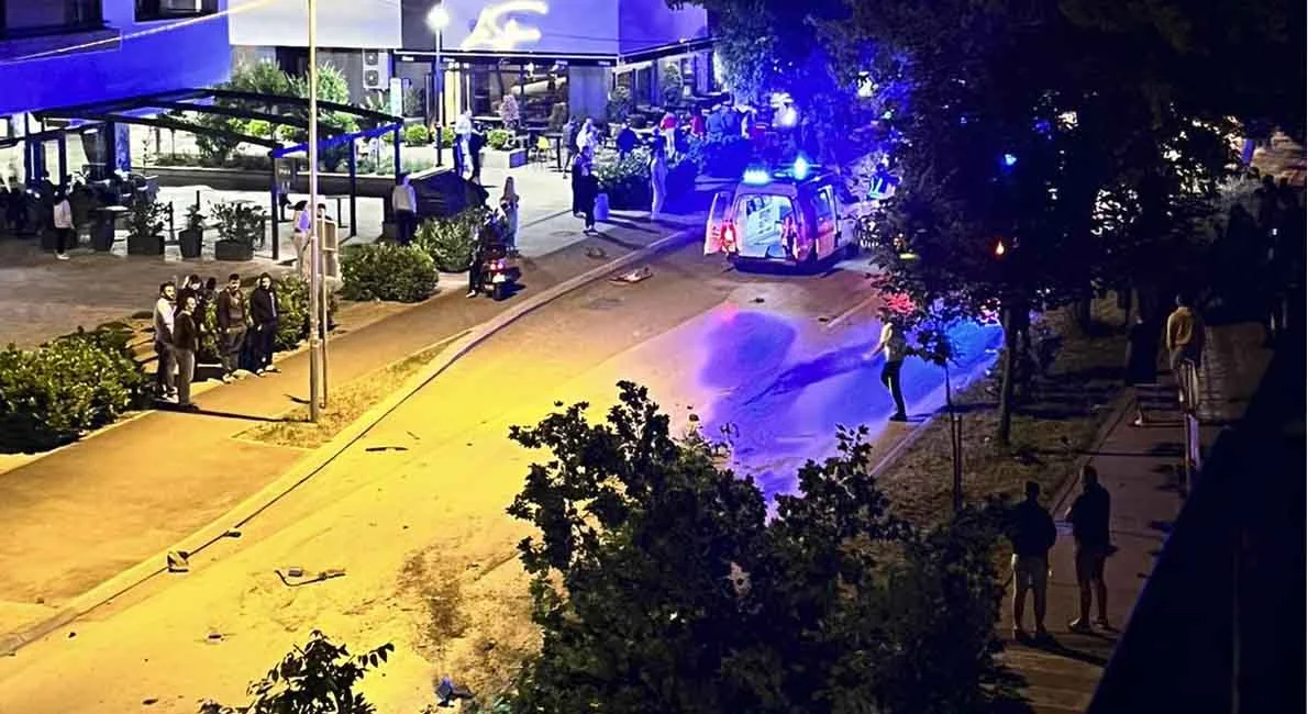 (FOTO/VIDEO) DETALJI NESREĆE U BANJALUCI Dvije osobe povrijeđene, oglasila se policija
