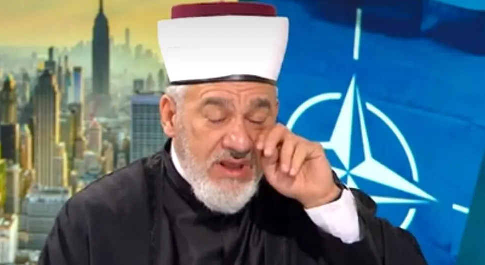 "SRBIJA I SPRSKI NAROD NISU GENOCIDNI" Muftija Jusufspahić govorio o Srebrenici, pa se rasplakao pred kamerama