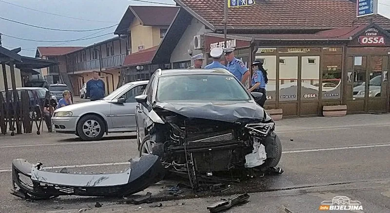 DETALJI UDESA KOD BIJELJINE Motociklista teško povrijeđen