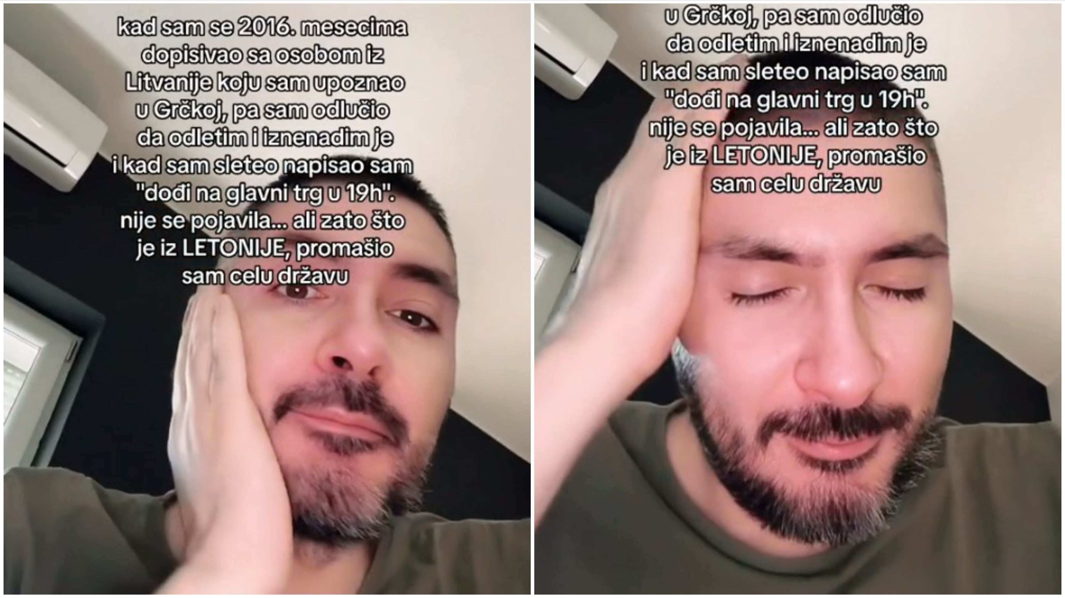 (VIDEO) KAKAV PEH! Ivan iz Srbije otišao u Letoniju da upozna djevojku u koju se zaljubio, pa doživio šok: Sve sam permutovao!