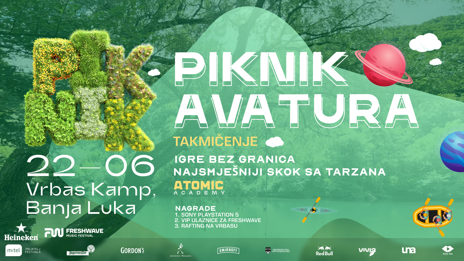 Sve je spremno za još jedno cjelodnevno izdanje Freshwave Piknika!