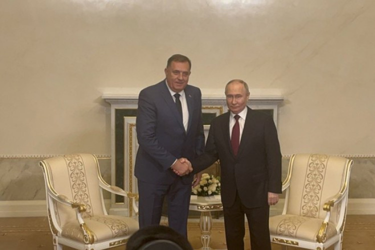 SASTALI SE DODIK I PUTIN Na stolu važne teme