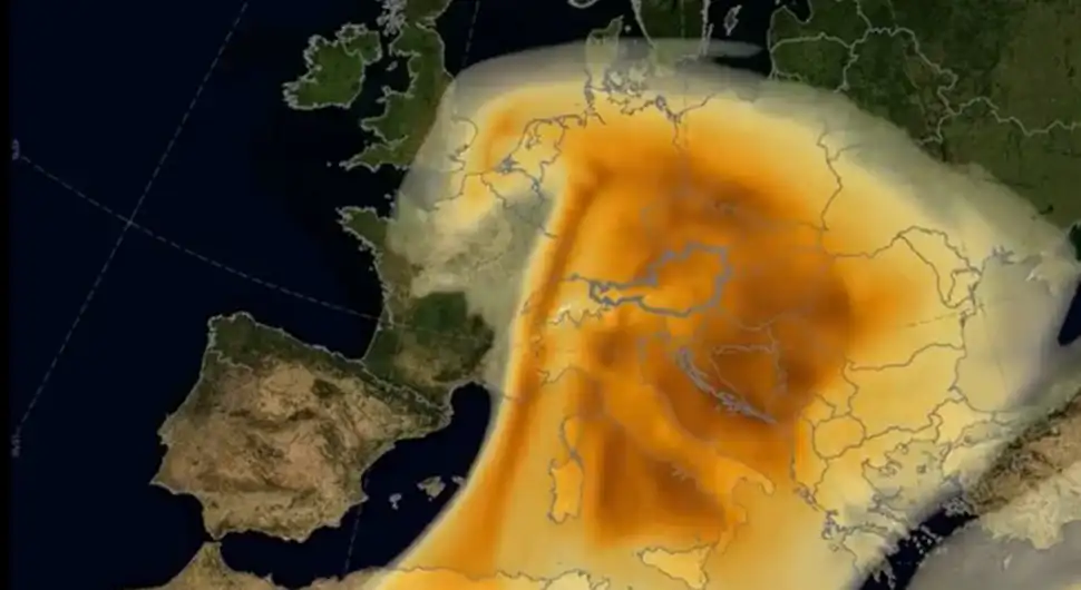 DANAS VRHUNAC TOPLOTNOG TALASA Stigle opasne čestice sa saharskim pijeskom