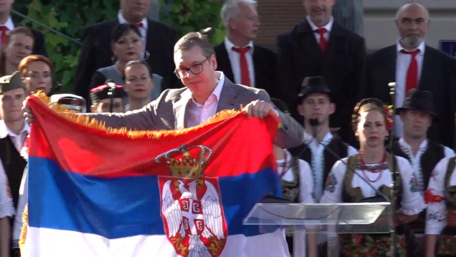 (VIDEO) VUČIĆ ŽESTOKO ODGOVORIO NA KRITIKE ZBOG SVESRPSKOG SABORA! Upitao američku ambasadu u BiH: "Gdje to piše?"