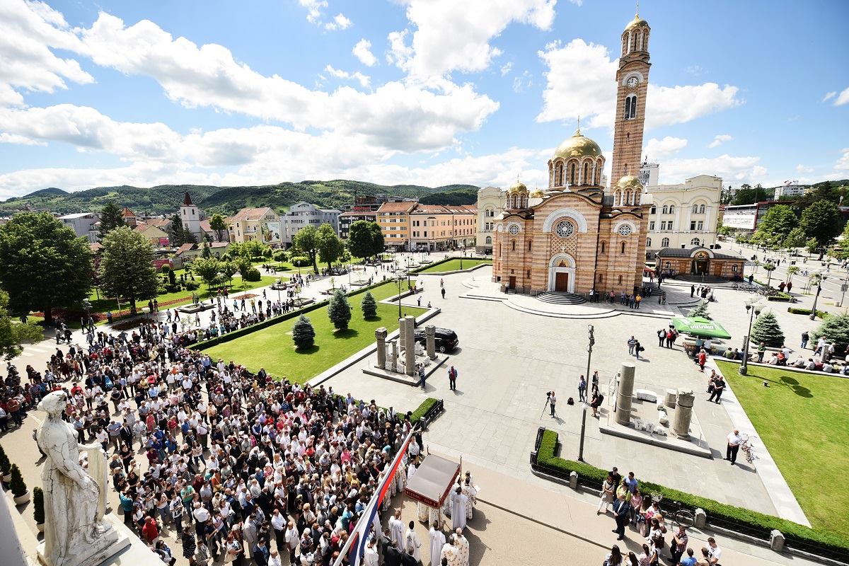 BANJALUKA PROSLAVLJA SPASOVDAN Večeras bogat kulturno-umjetnički program, gost večeri Srbski pravoslavni pojci