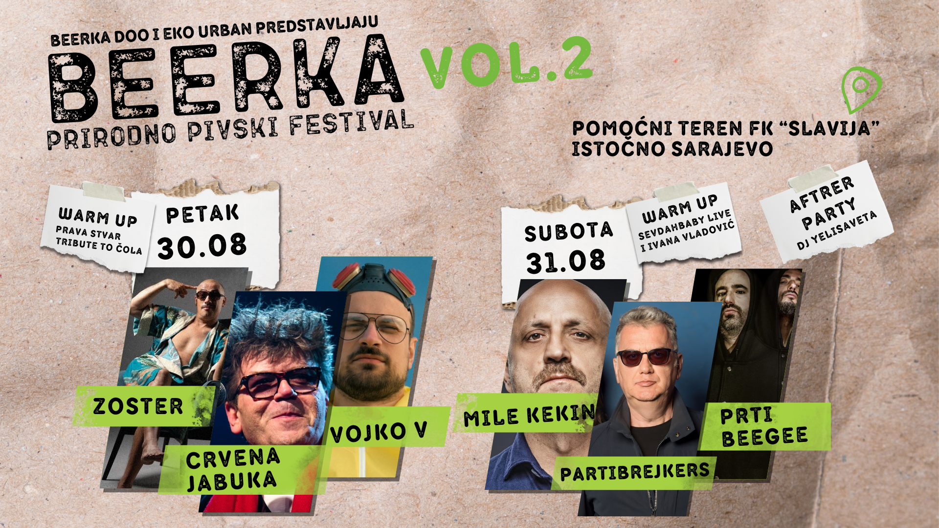 Poznati bendovi koji stižu na drugi Beerka festival!