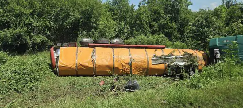 U TOKU UVIĐAJ Kamion sletio s puta, vozač bio pod dejstvom alkohola