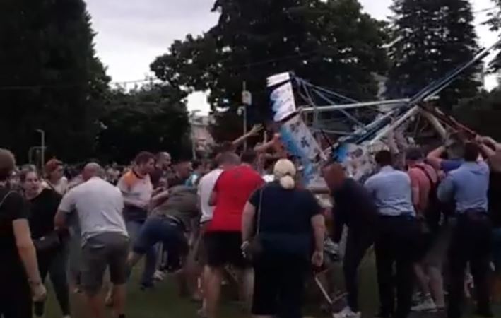 NOVI DETALJI DRAME U DOBOJU Poznato stanje djece nakon pada ringišpila, imaju otvorene povrede glave i lica